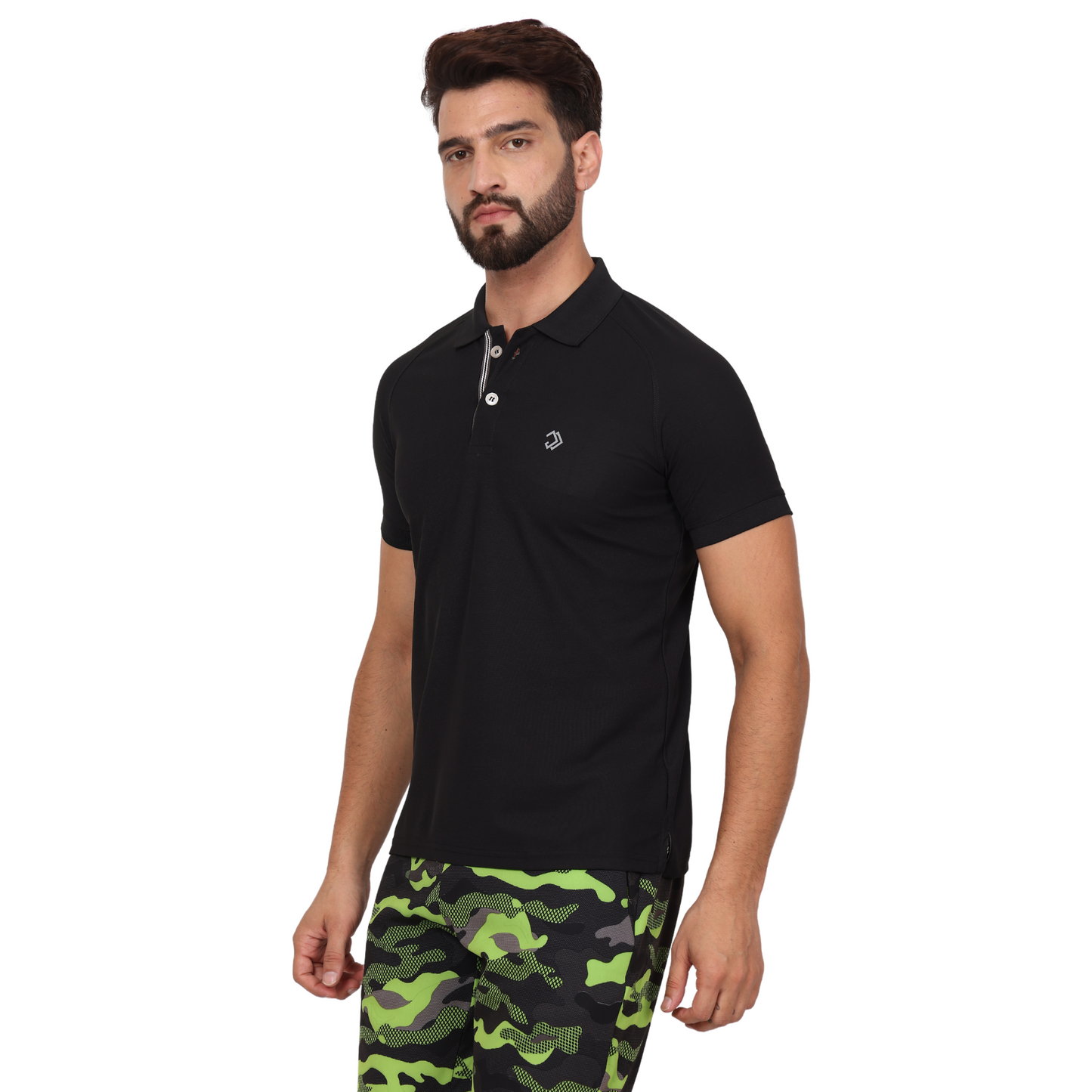 POLO ESSENTIALS TEE BLACK