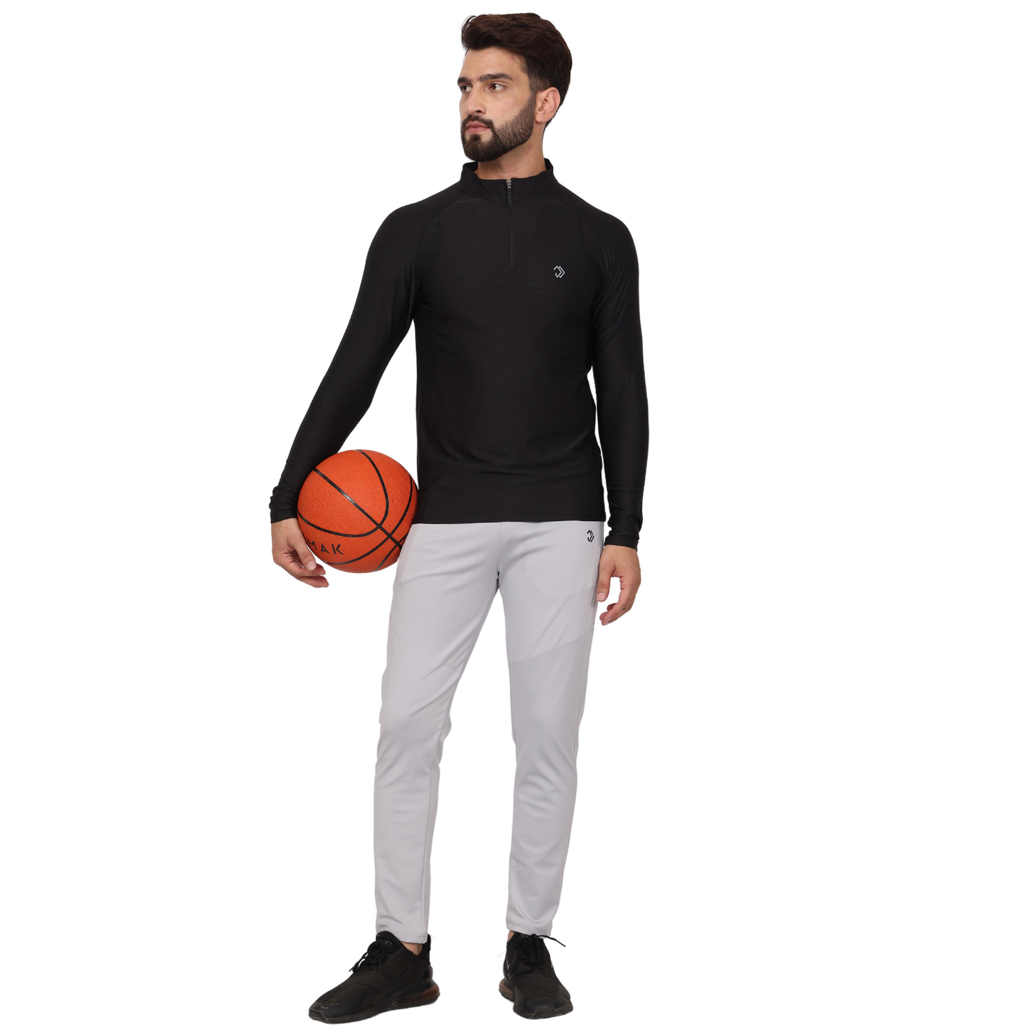 PACE UP RUNNING BLACK TEE