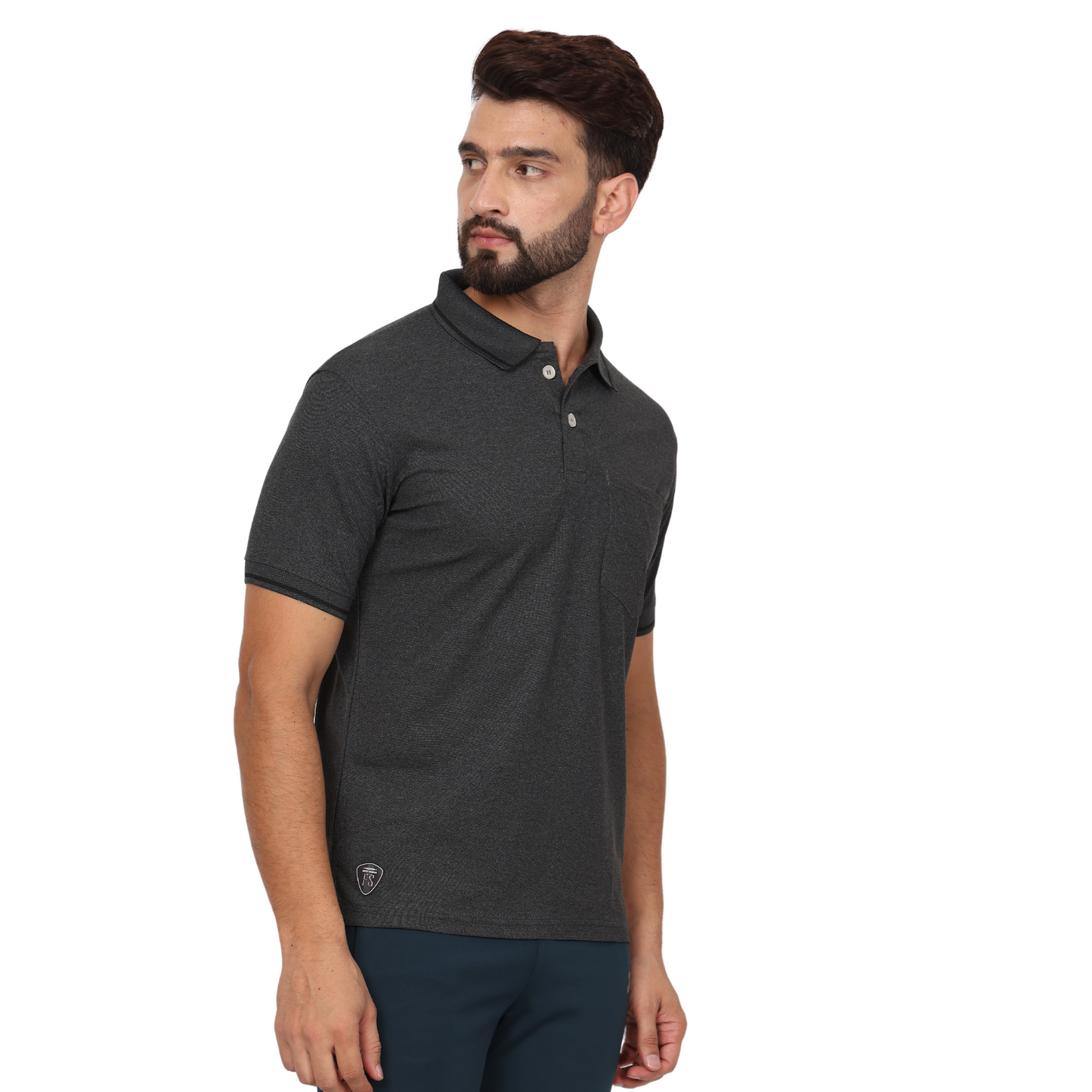 POLO MAVIS TEE SMOKY BLACK
