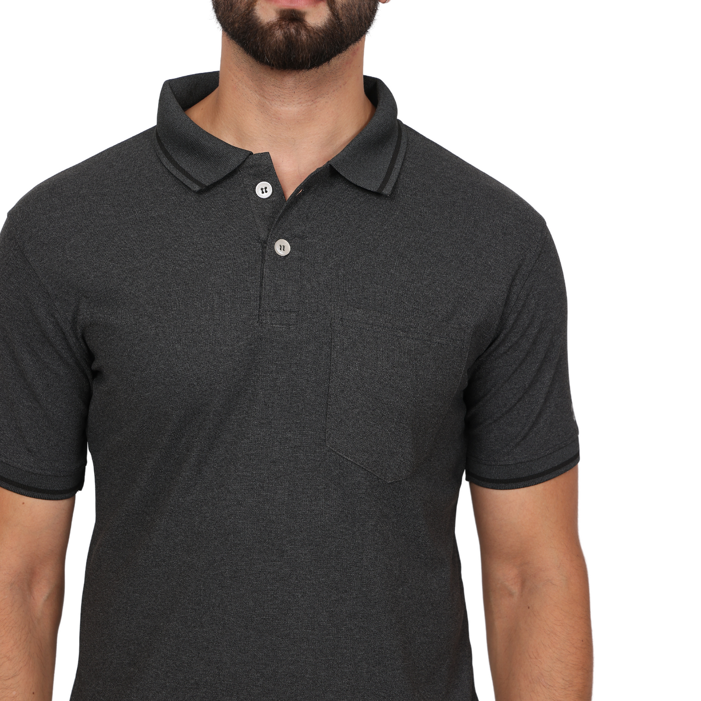 POLO MAVIS TEE SMOKY BLACK