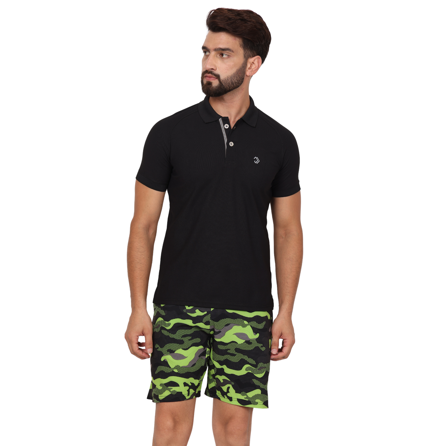 POLO ESSENTIALS TEE BLACK