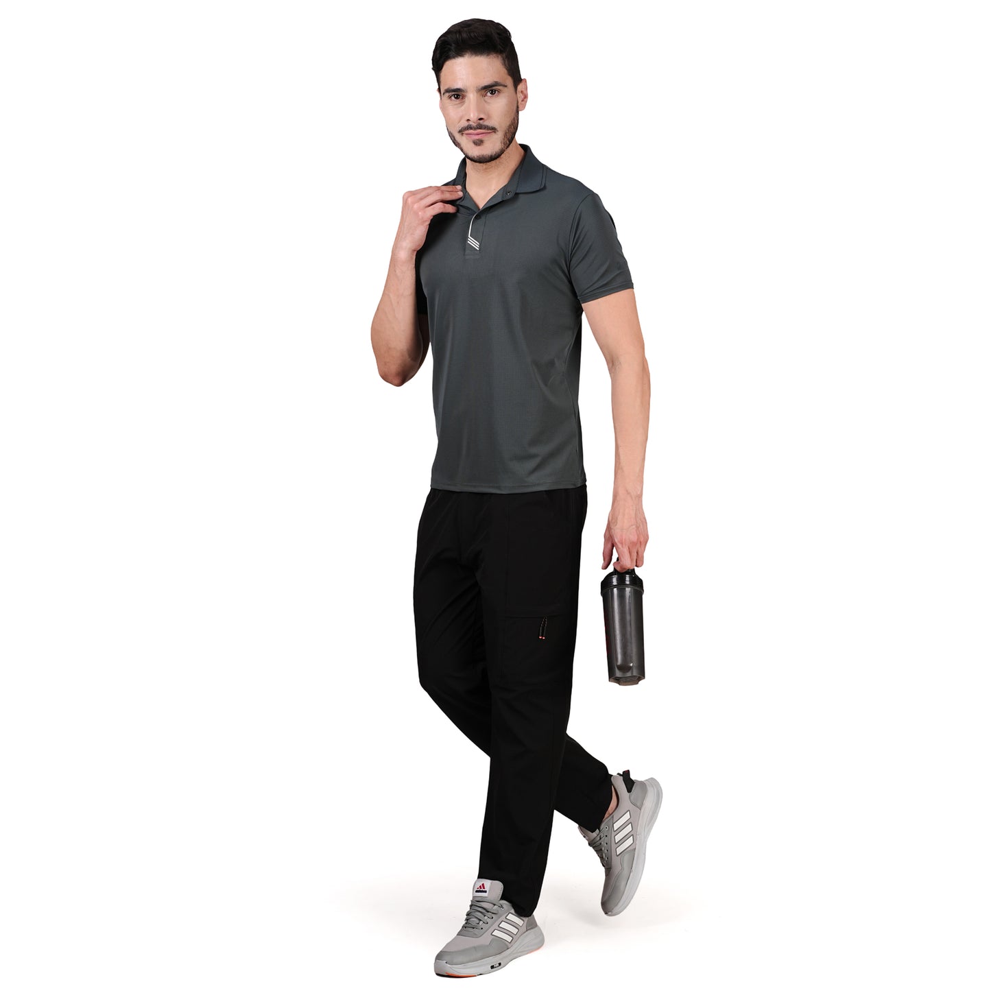 DRY ACTIVE POLO TEE F.GREEN