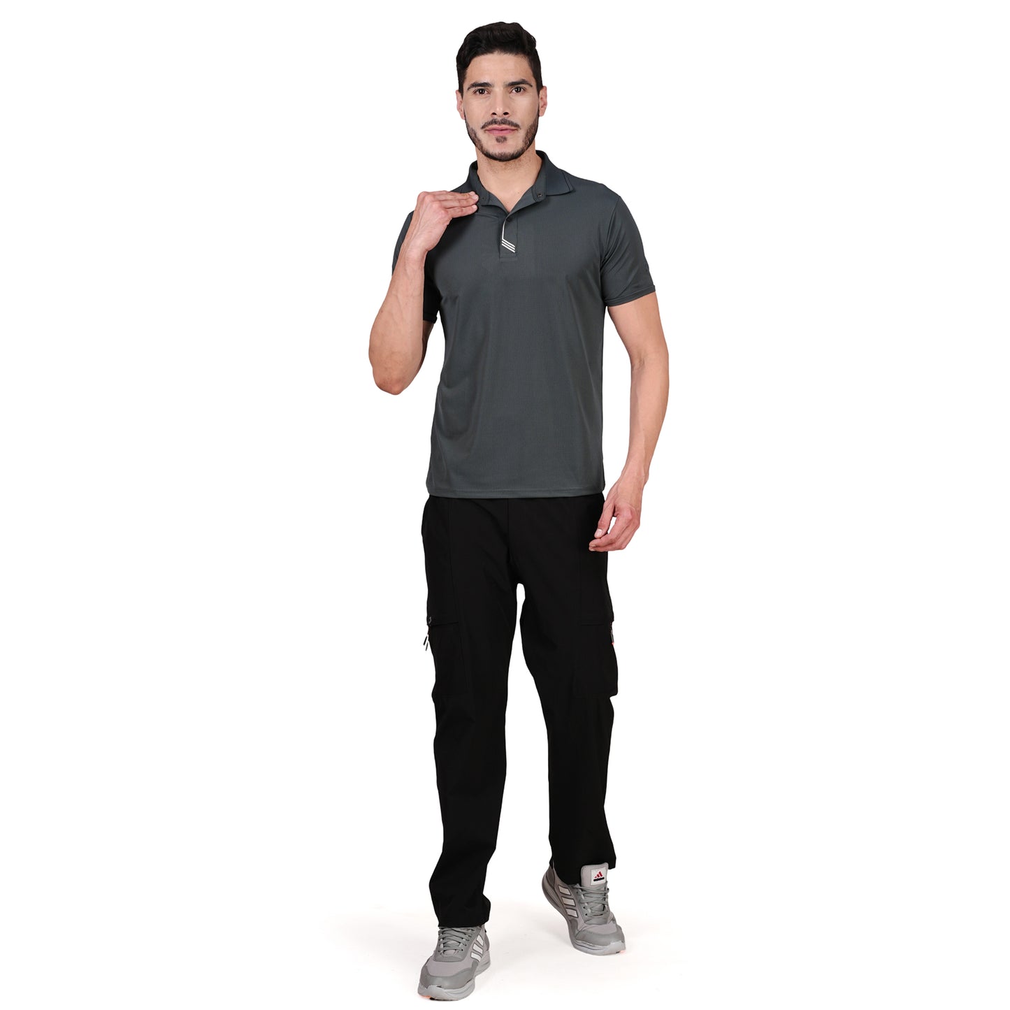 DRY ACTIVE POLO TEE F.GREEN