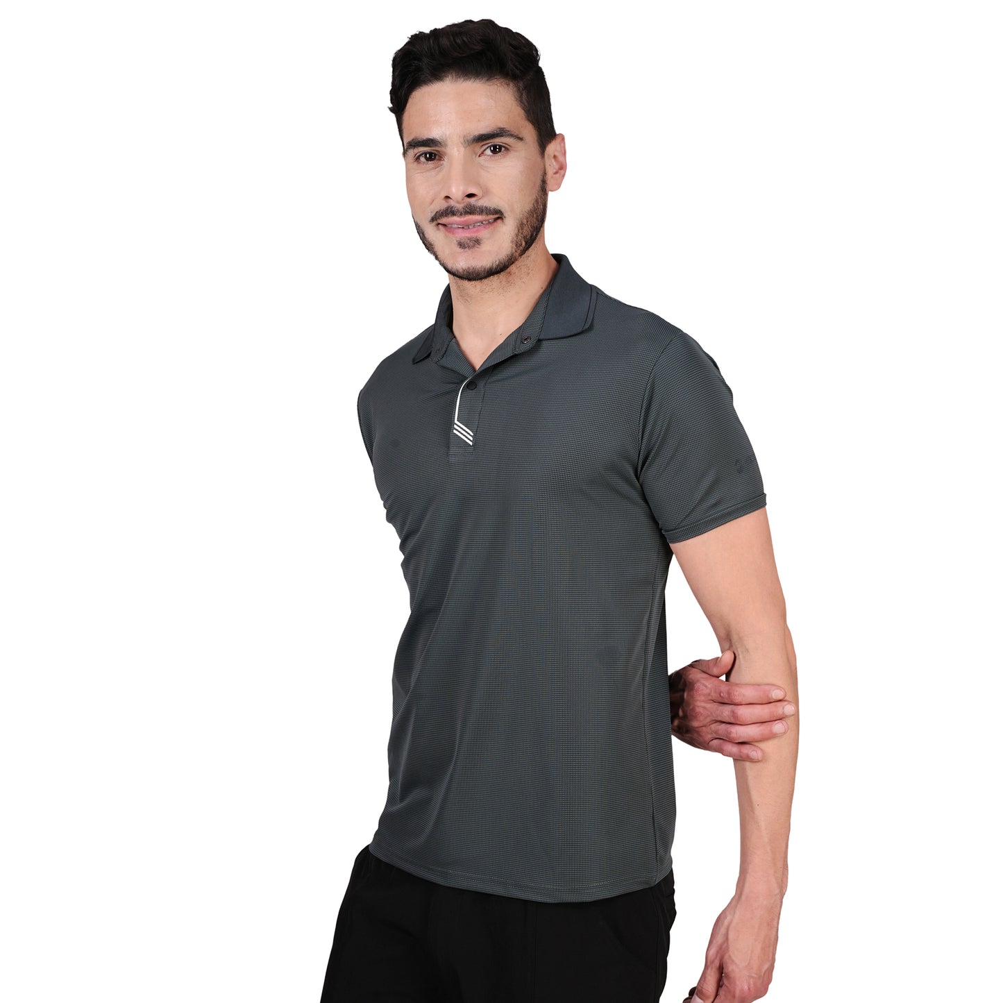 DRY ACTIVE POLO TEE F.GREEN