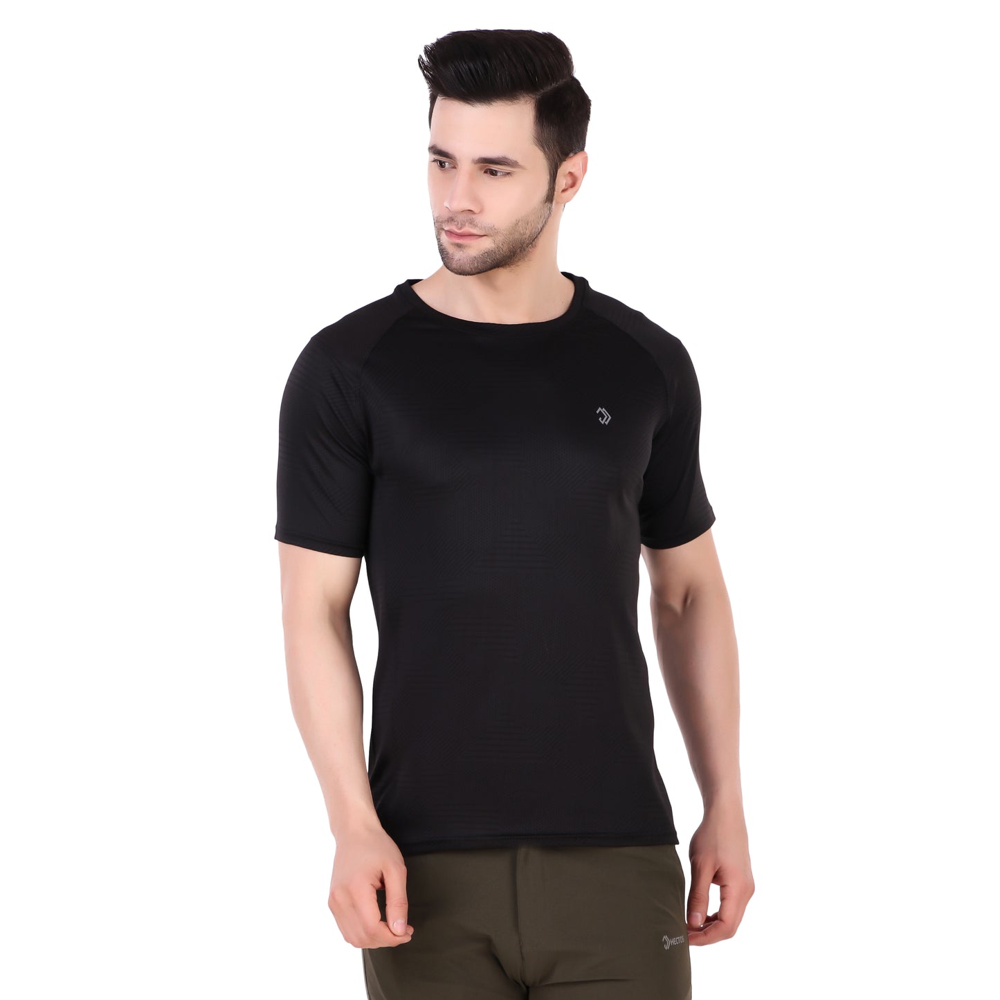 React Dry Tee Black