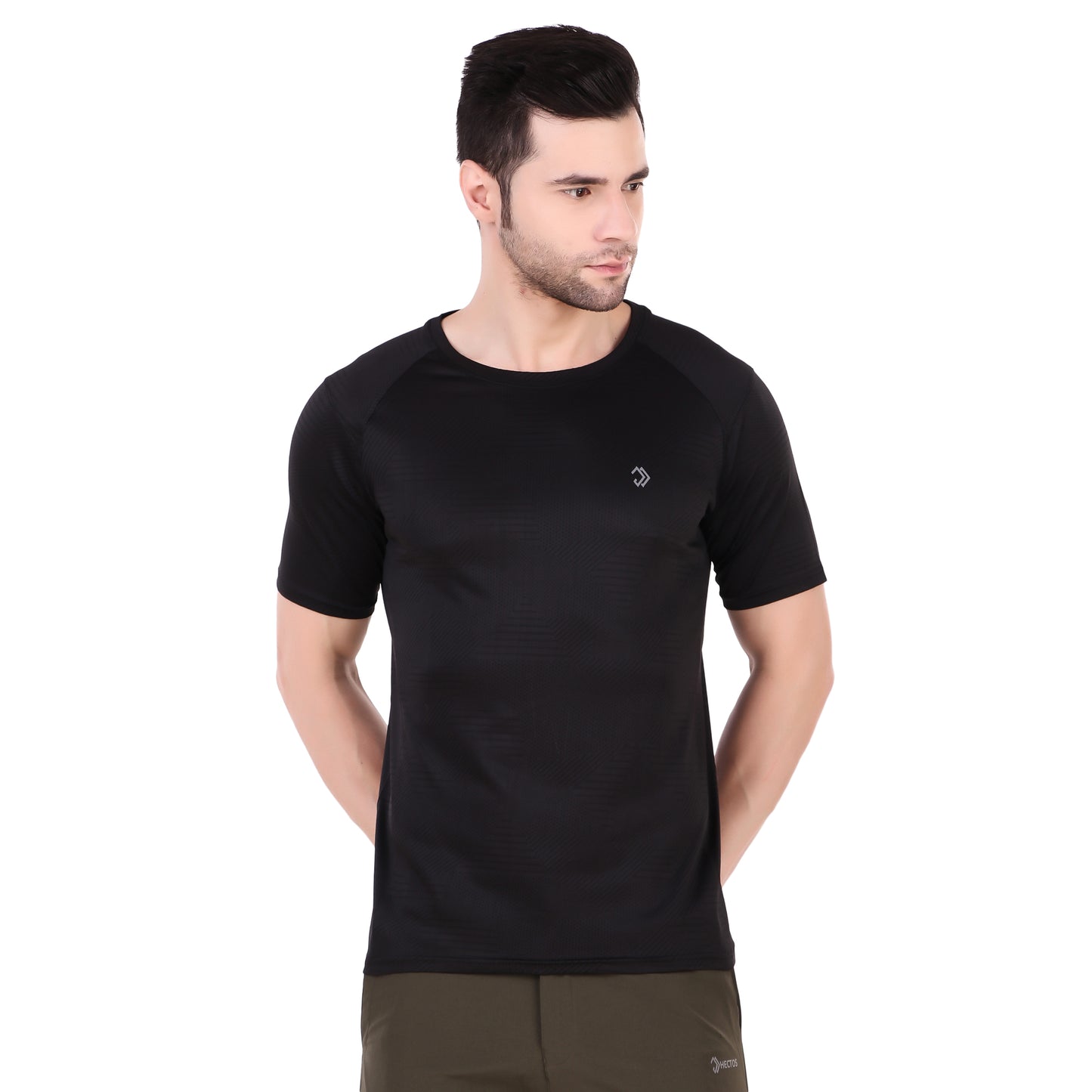 React Dry Tee Black