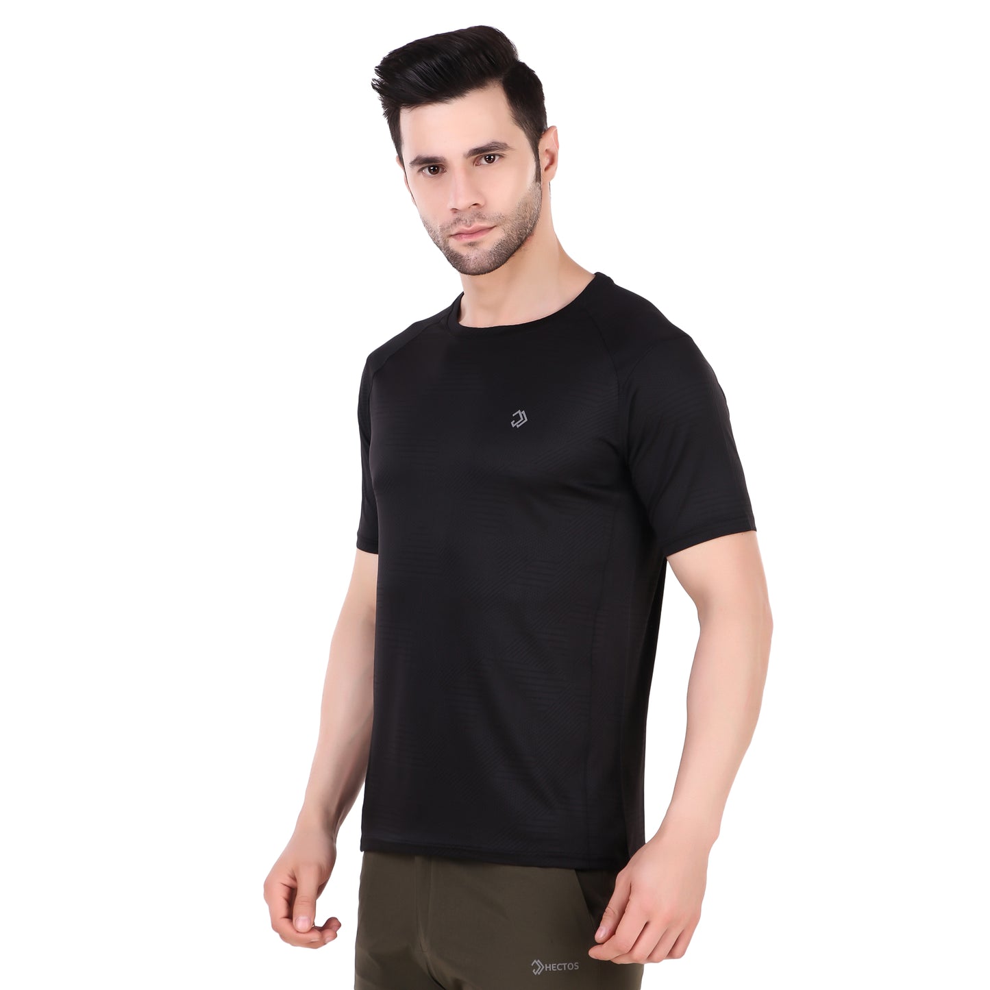 React Dry Tee Black