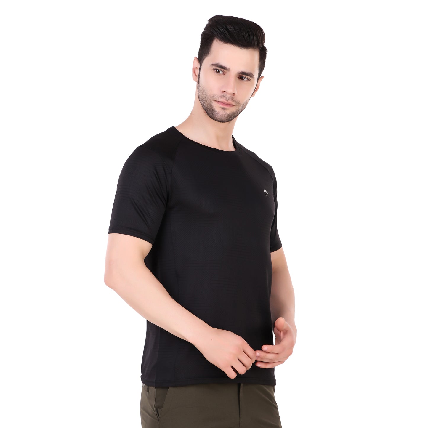 React Dry Tee Black