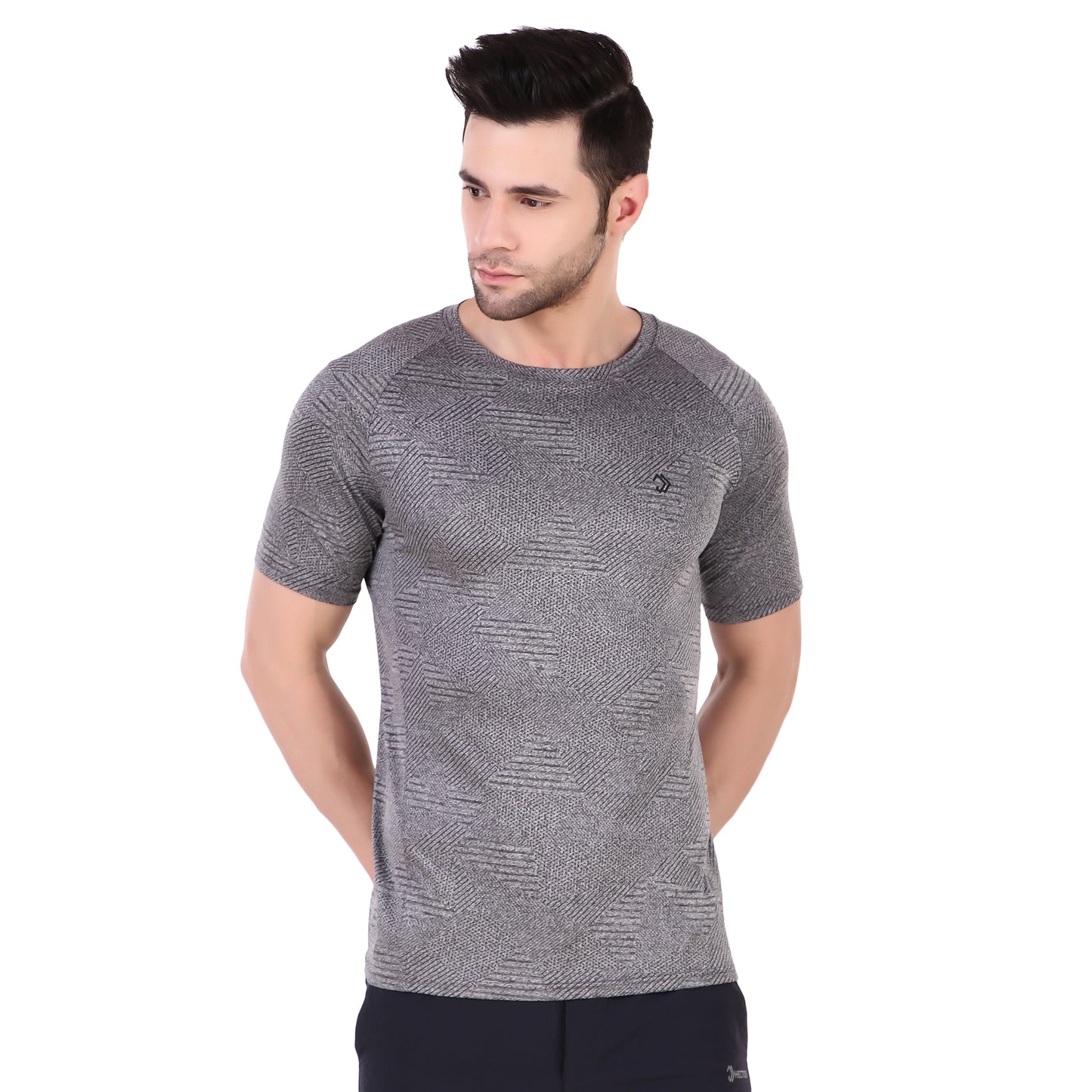 React Dry Tee Grey