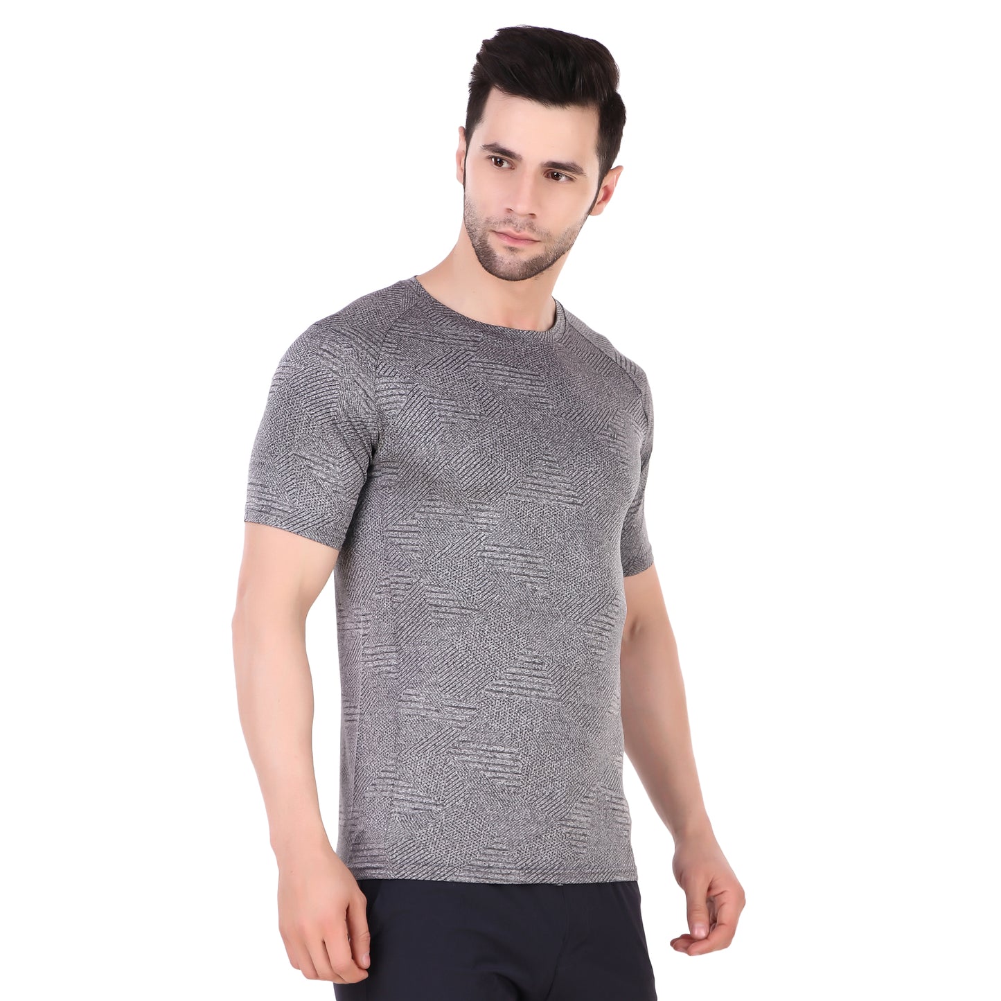 React Dry Tee Grey