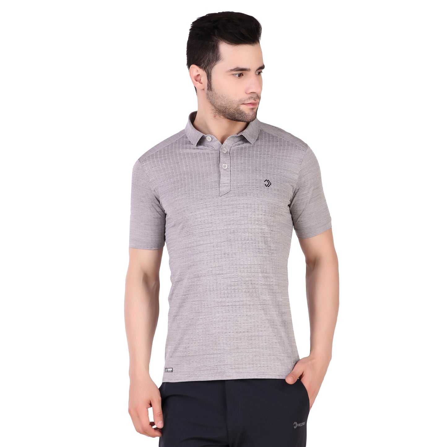 Polo Tee Grey