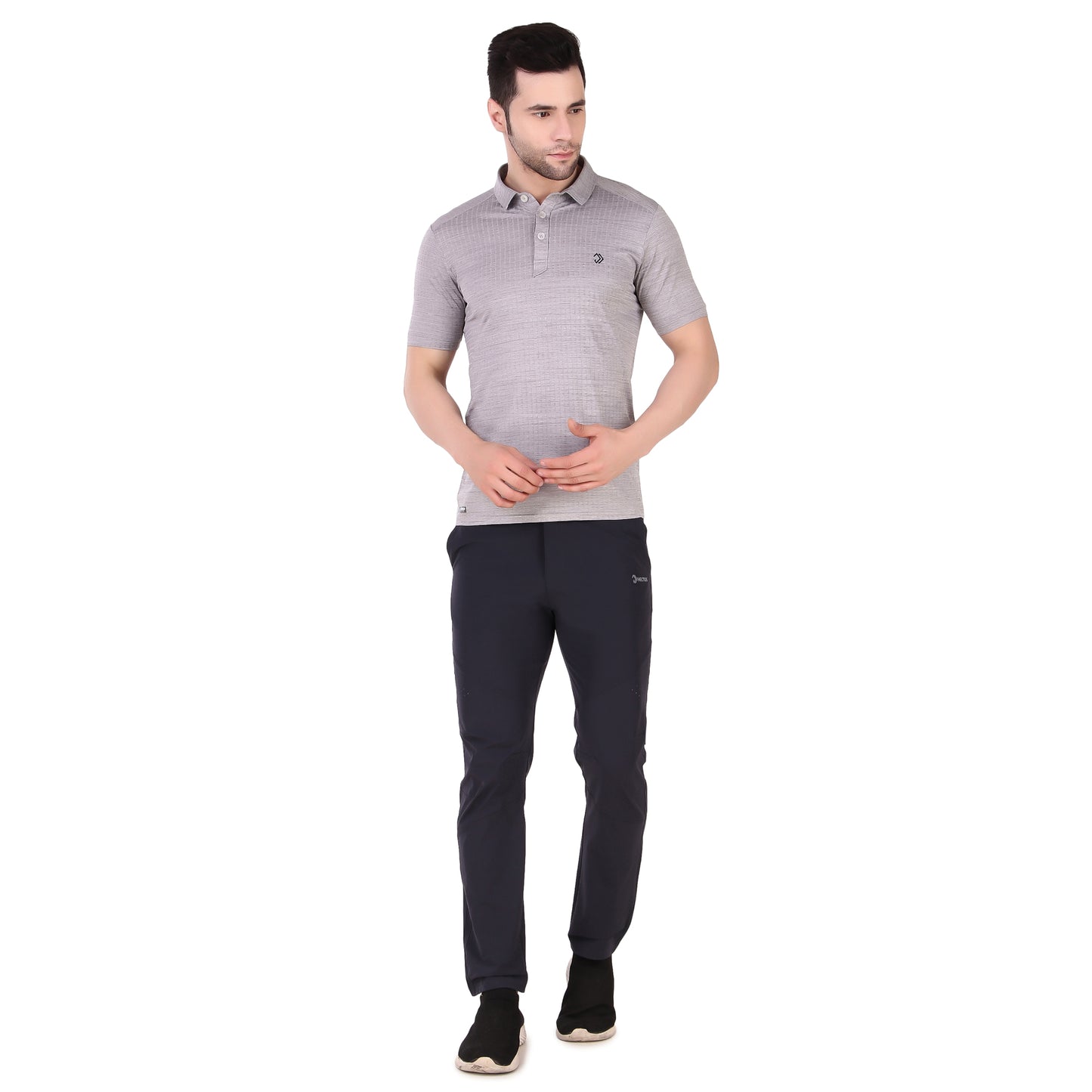 Polo Tee Grey