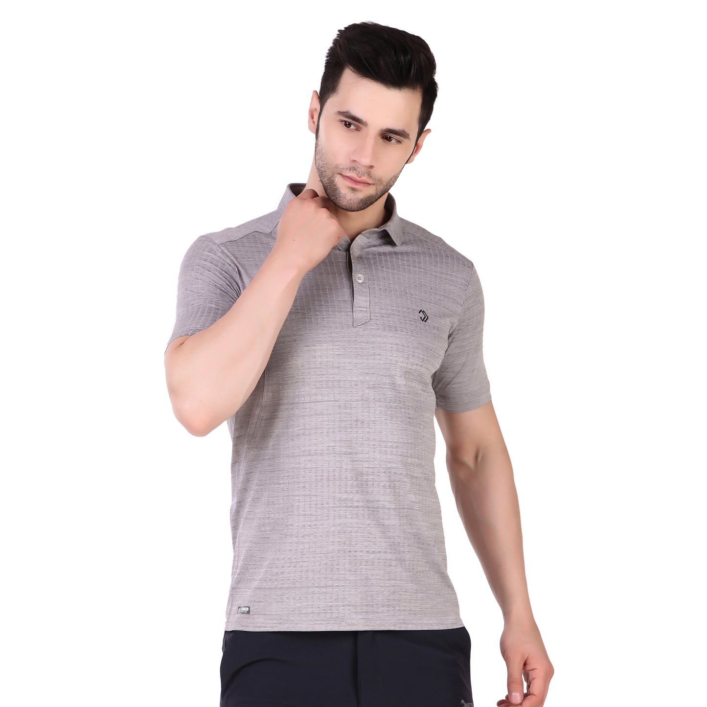 Polo Tee Grey