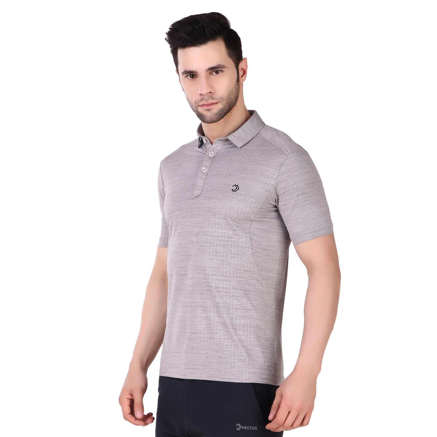Polo Tee Grey