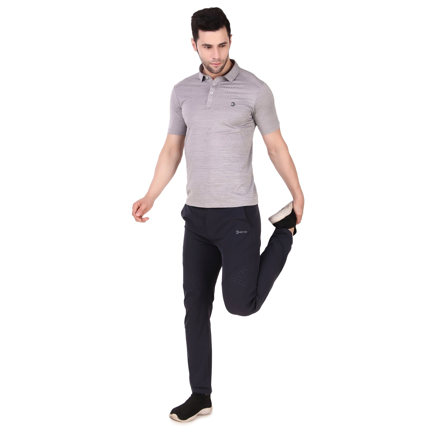 Polo Tee Grey