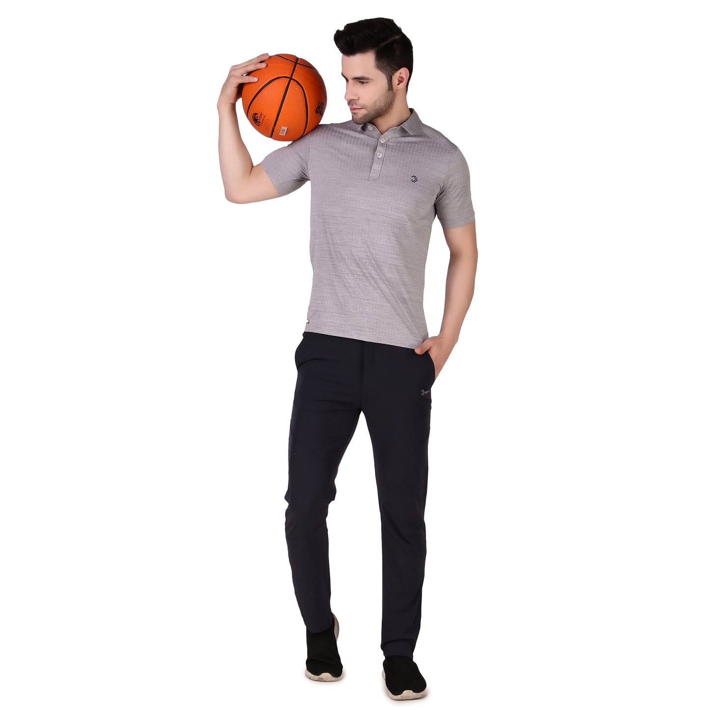 Polo Tee Grey
