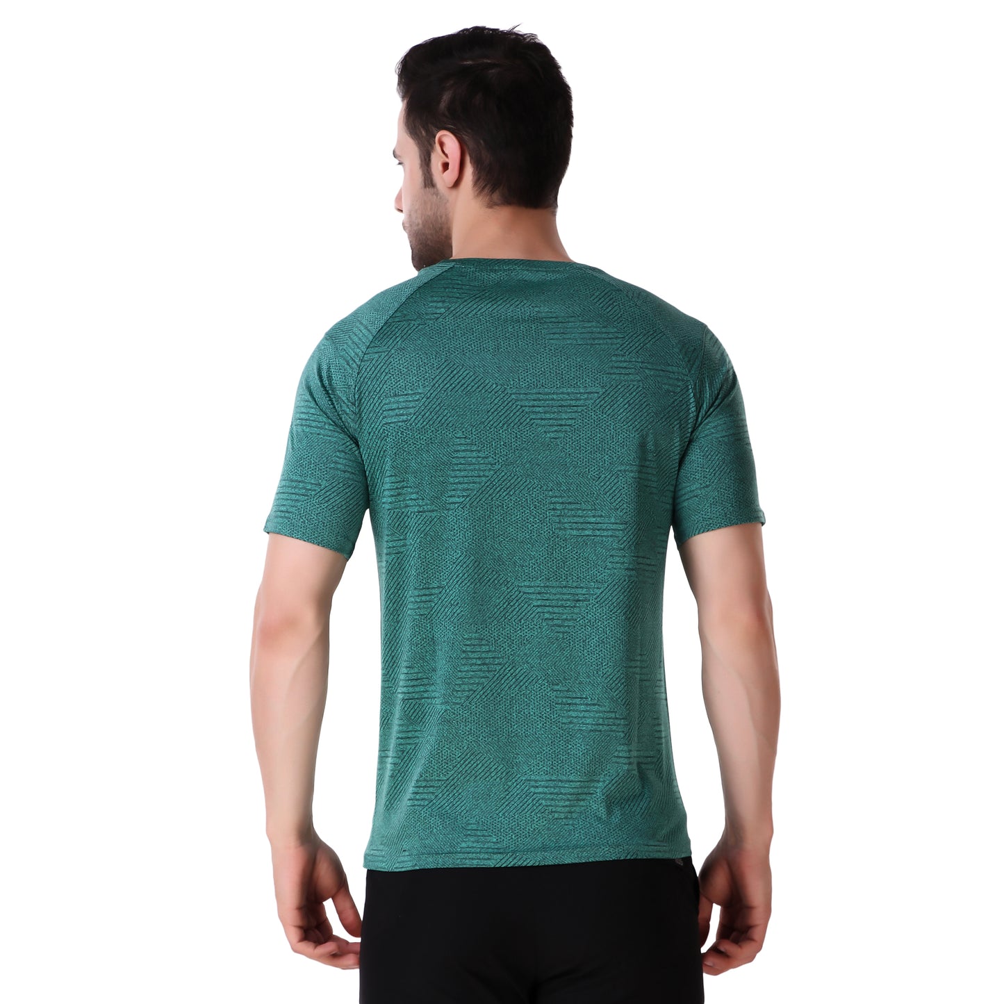 React Dry Tee D.green