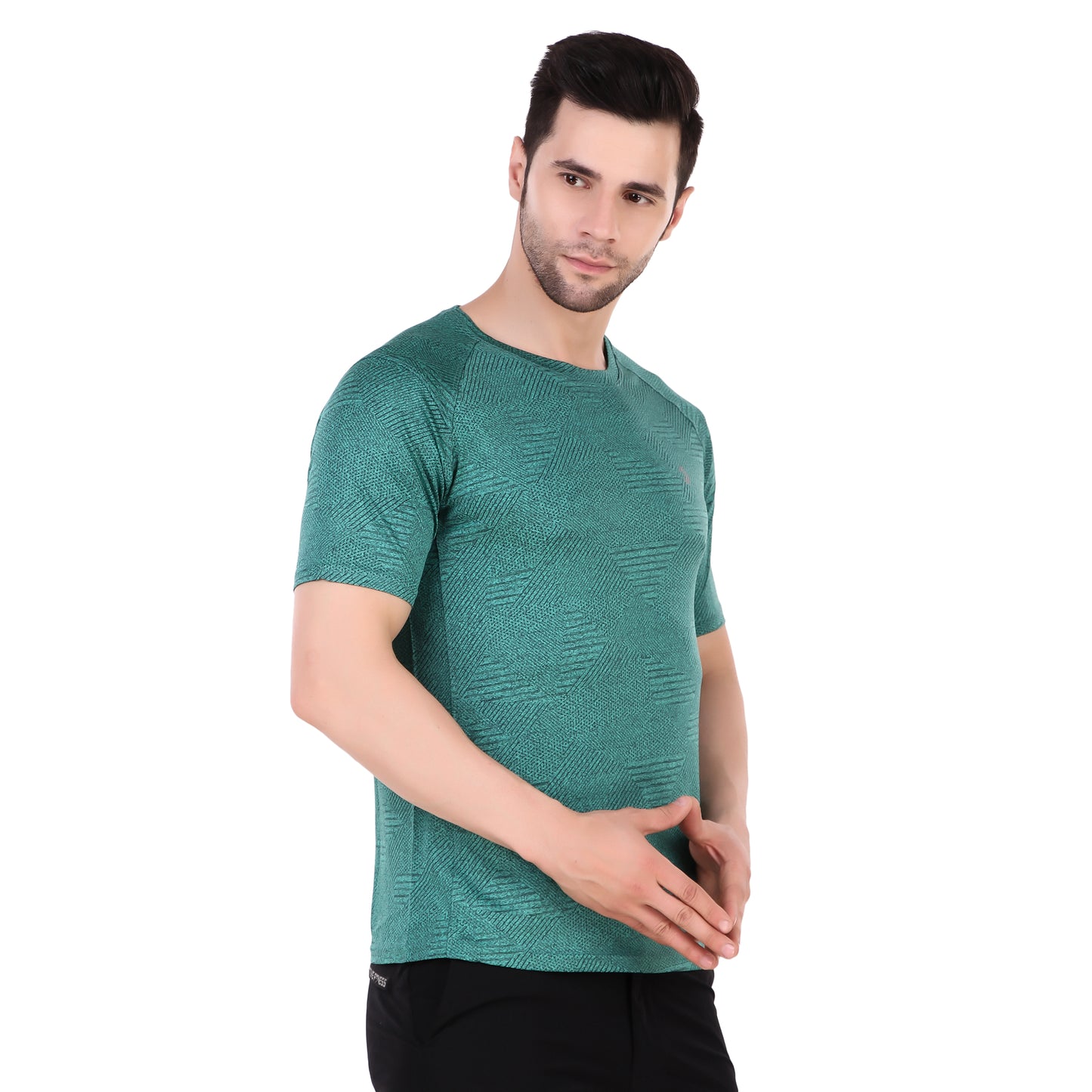 React Dry Tee D.green