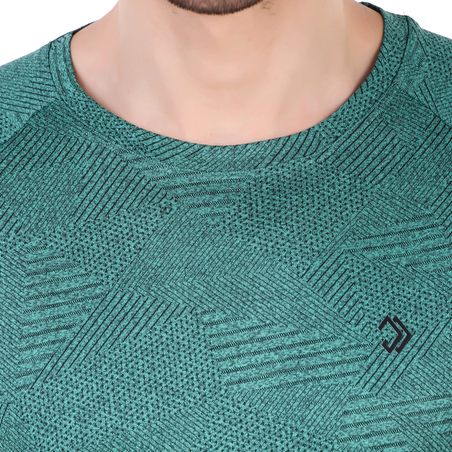 React Dry Tee D.green
