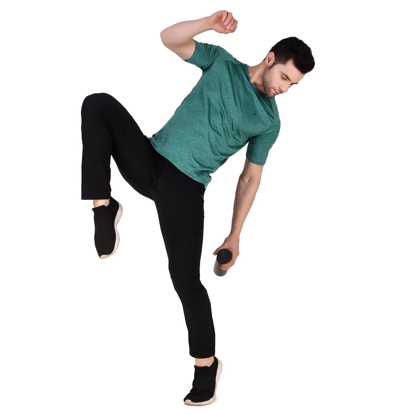 React Dry Tee D.green