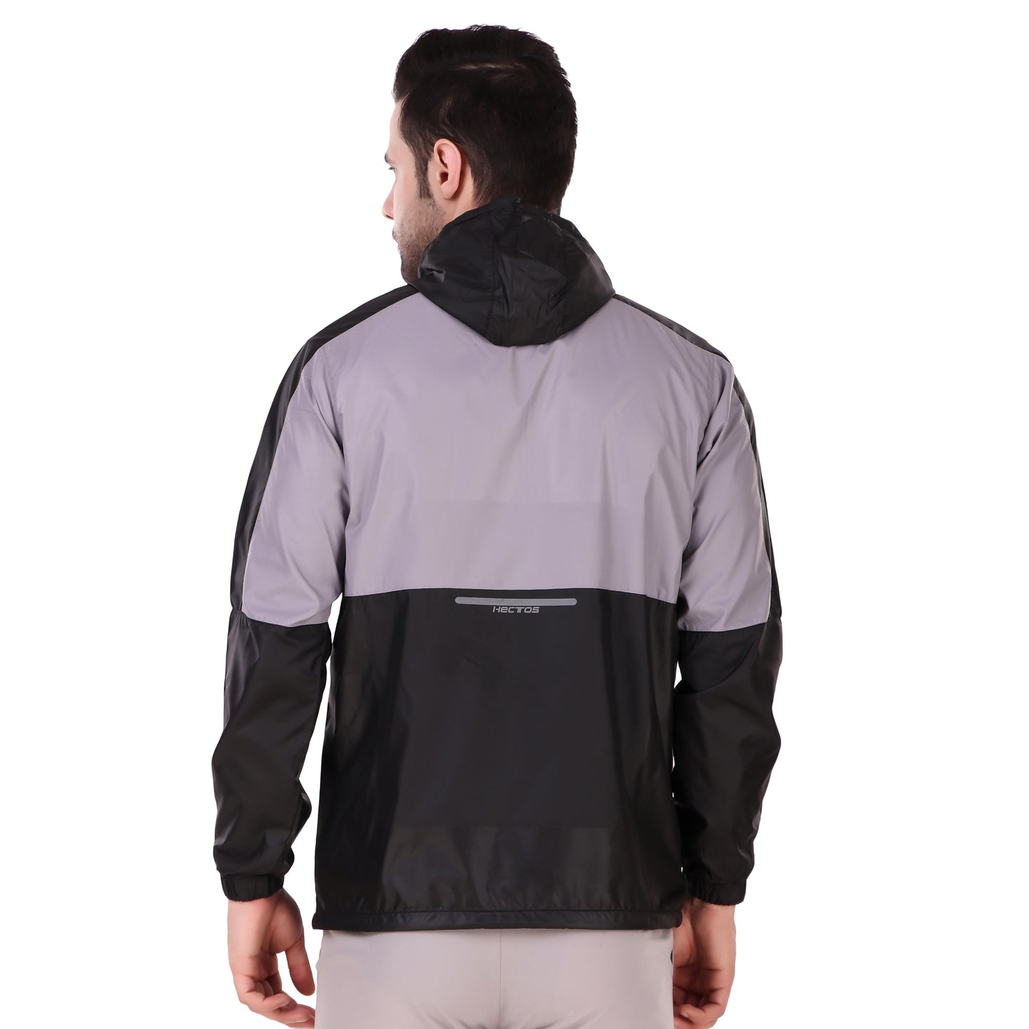 Wind Cheater Black & Grey