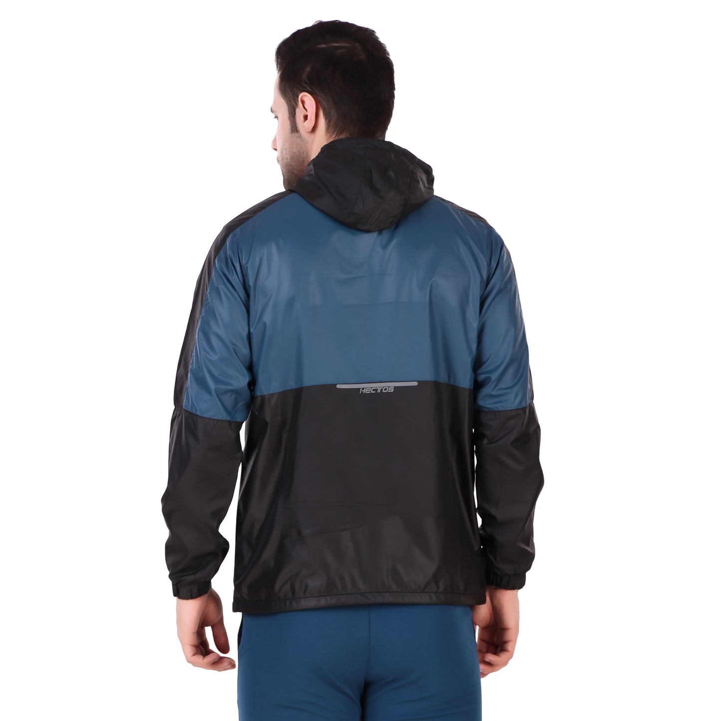 Wind Cheater Black & Blue