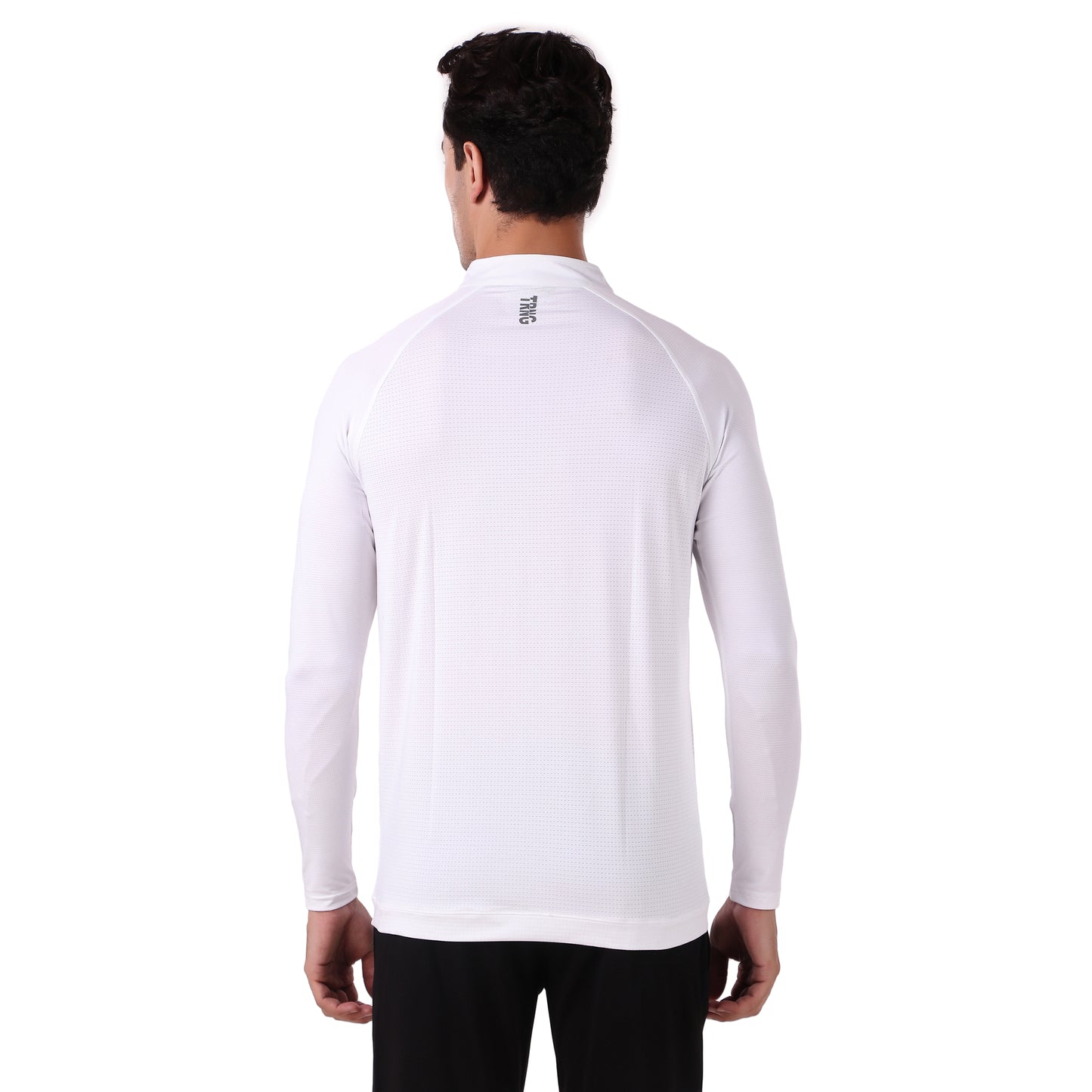 FULL SLEEVES TEE ESSENTIALS WHITE