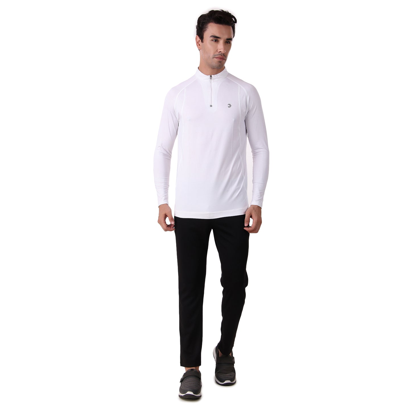 FULL SLEEVES TEE ESSENTIALS WHITE