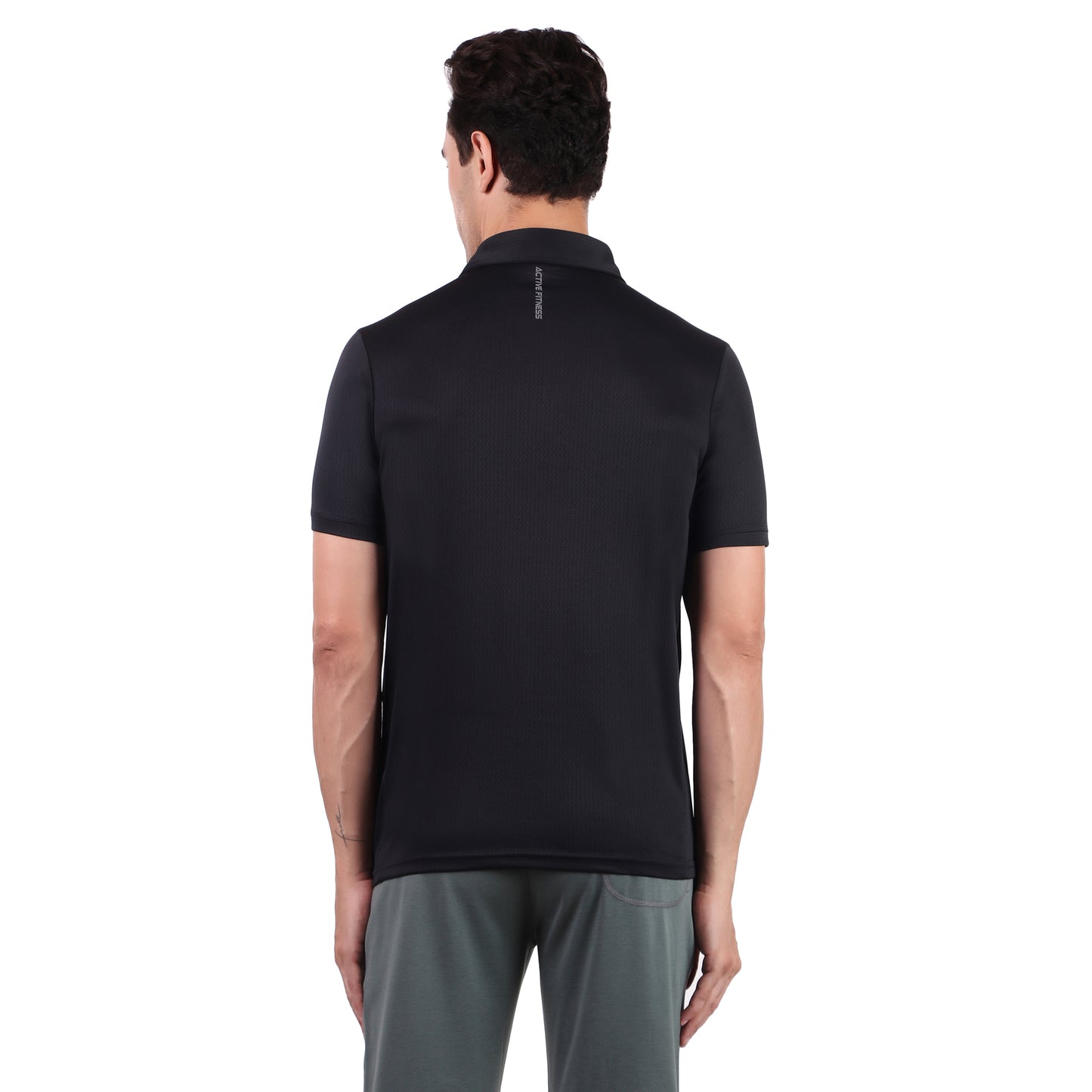POLO ZIPEER BLACK