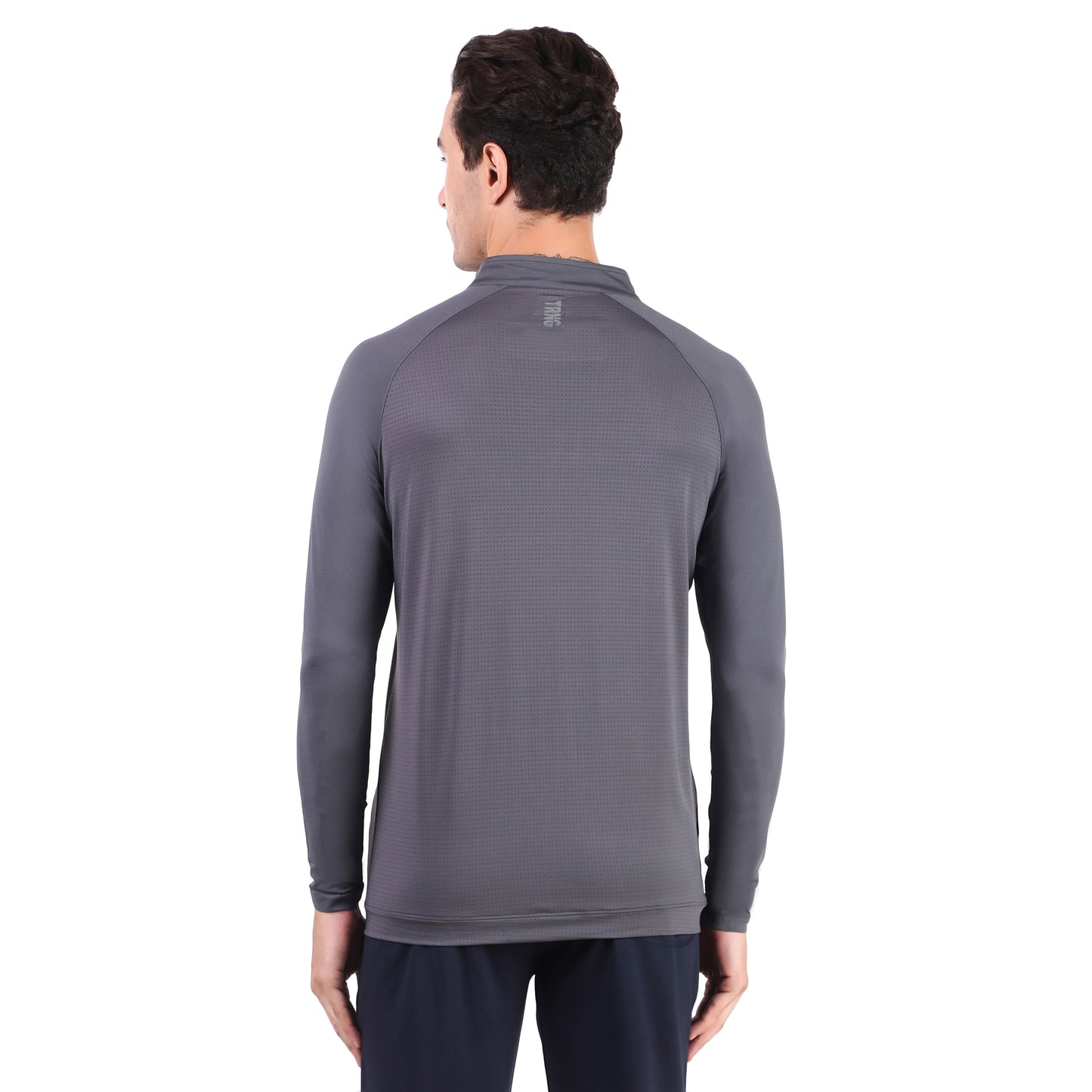 FULL SLEEVES TEE ESSENTIALS D.GREY