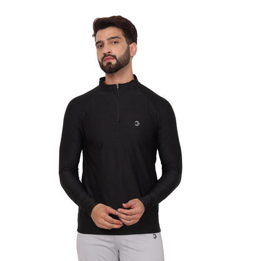 PACE UP RUNNING BLACK TEE