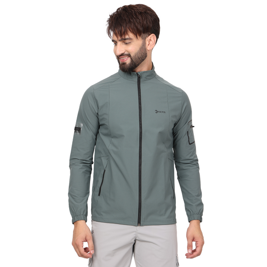 POWER UP TRAINING JACKET F.GREEN