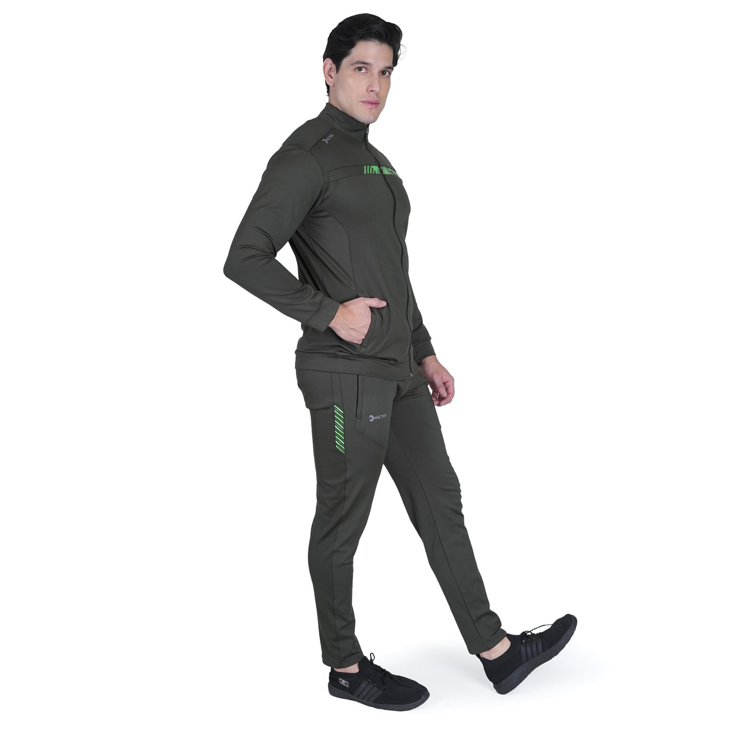 ALPHALETE TRACKSUIT OLIVE