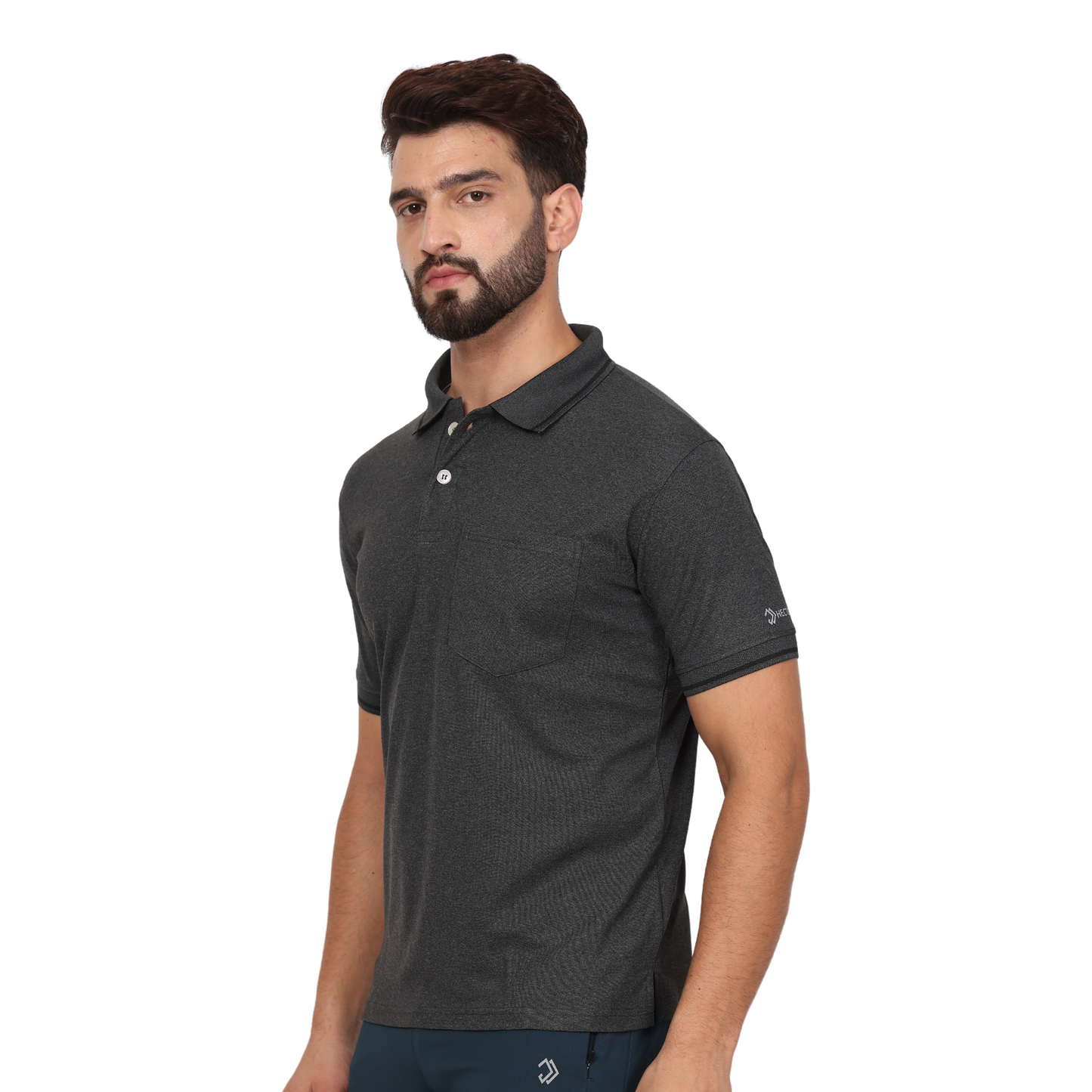 POLO MAVIS TEE SMOKY BLACK