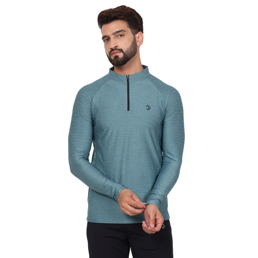 PACE UP RUNNING ROYAL SKY TEE