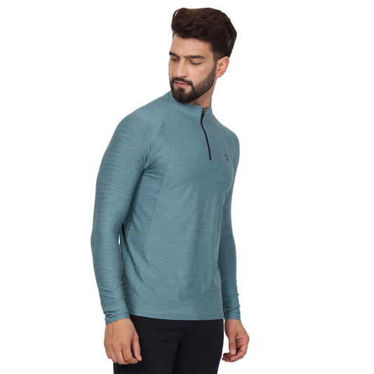 PACE UP RUNNING ROYAL SKY TEE