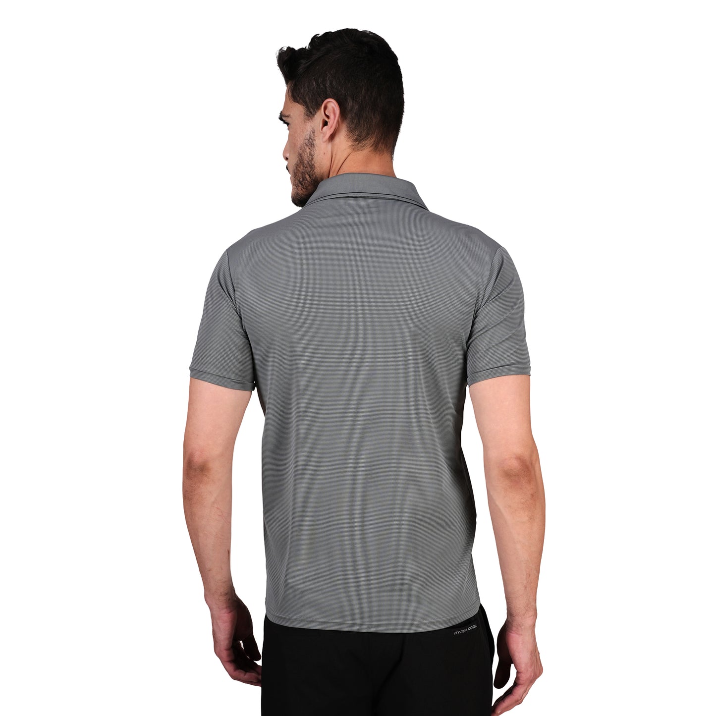 DRY ACTIVE POLO TEE L.GREY