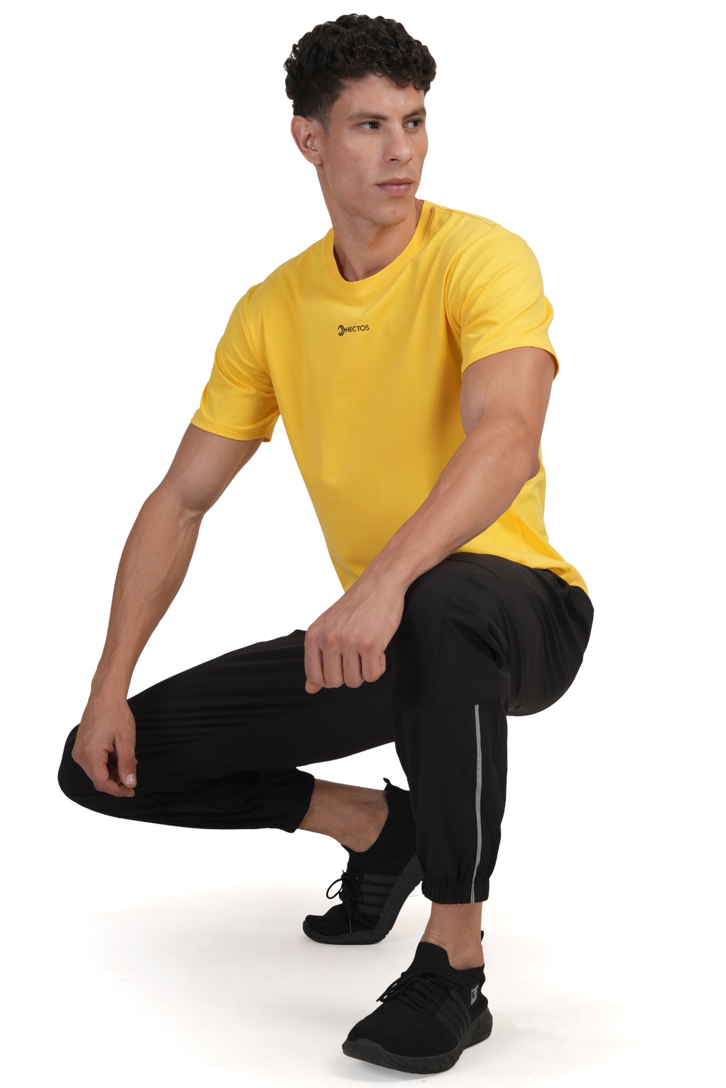 SUPIMA COTTON T SHIRT YELLOW