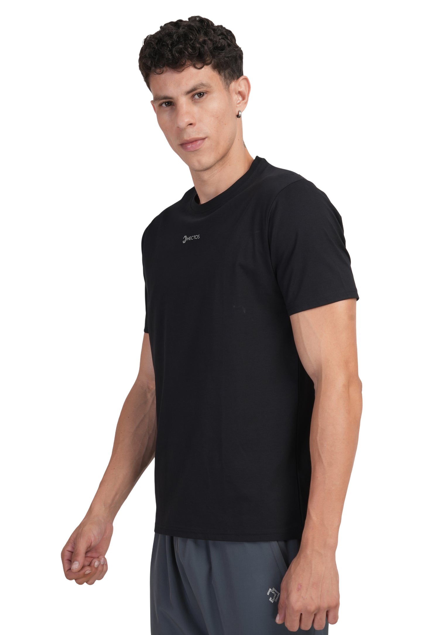 SUPIMA COTTON T SHIRT BLACK