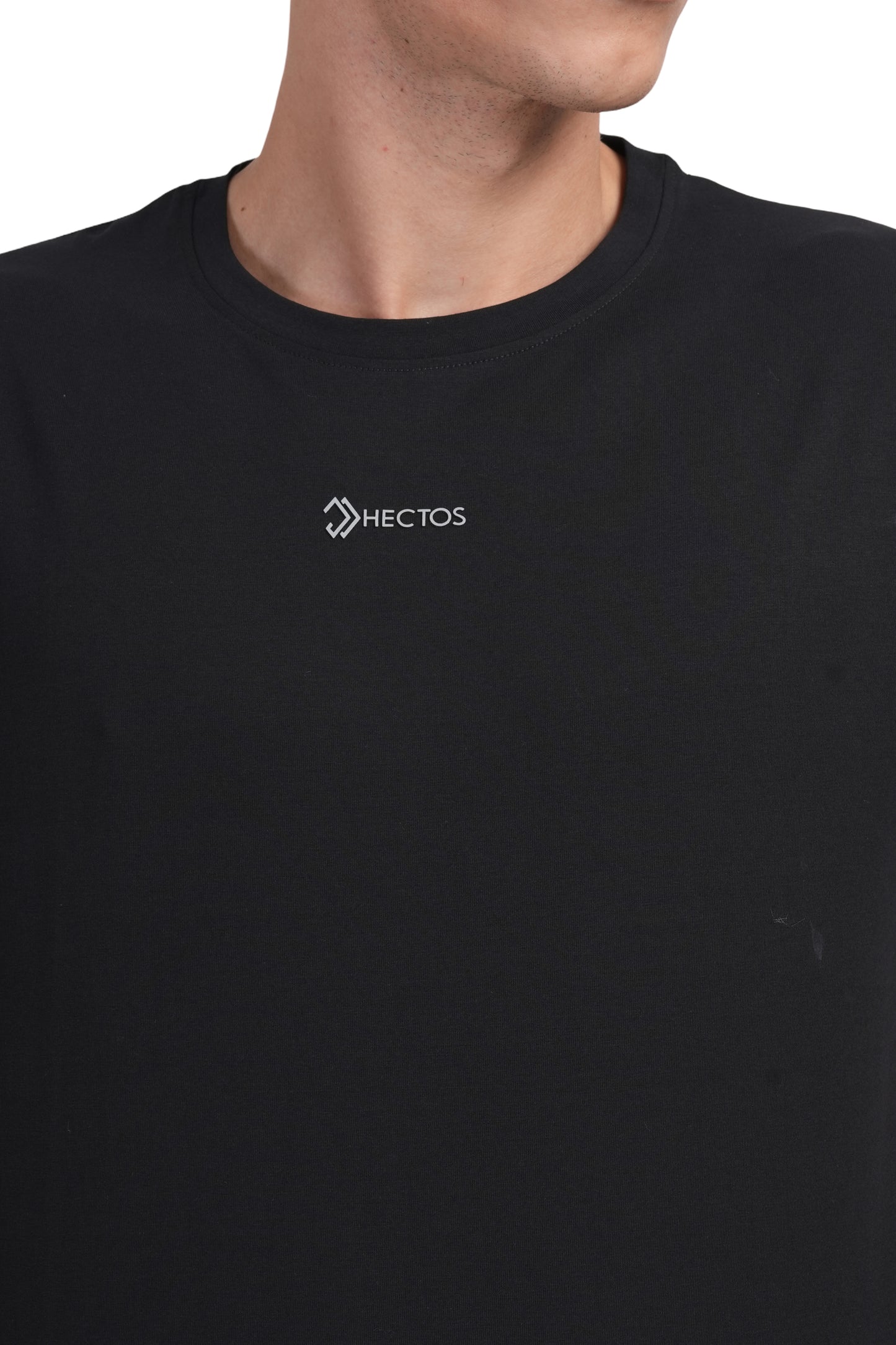 SUPIMA COTTON T SHIRT BLACK