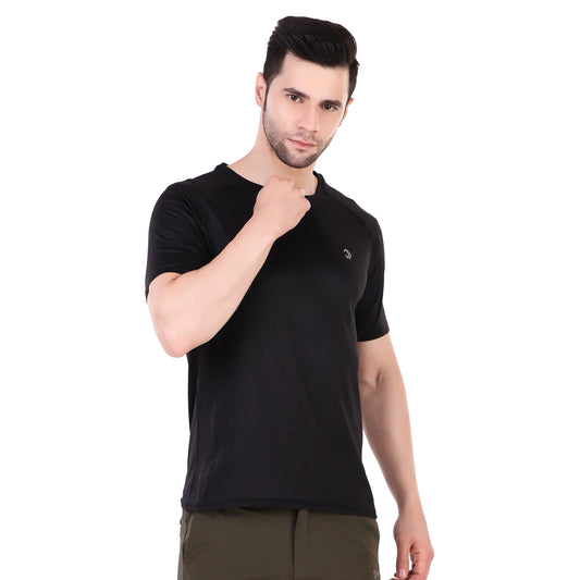 React Dry Tee Black