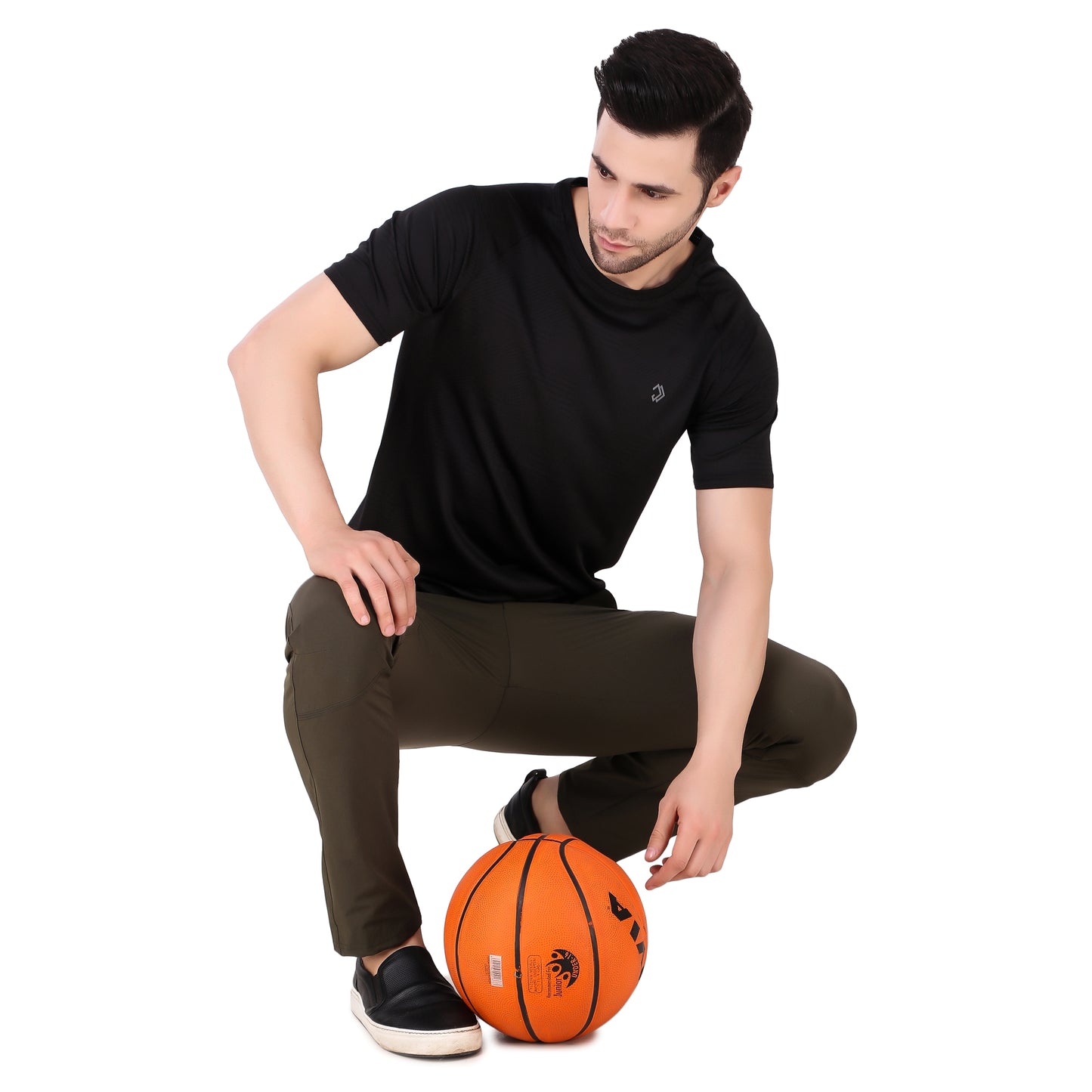 React Dry Tee Black