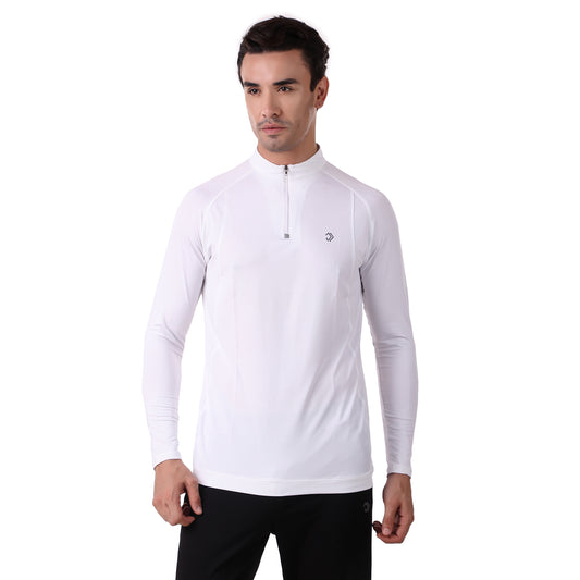 FULL SLEEVES TEE ESSENTIALS WHITE