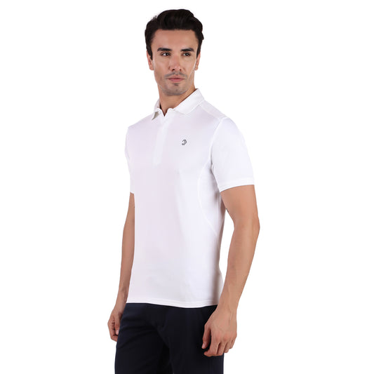 POLO ZIPPER WHITE