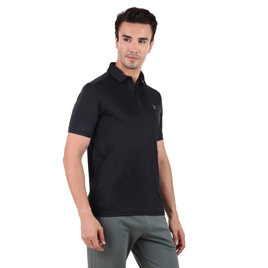 POLO ZIPEER BLACK