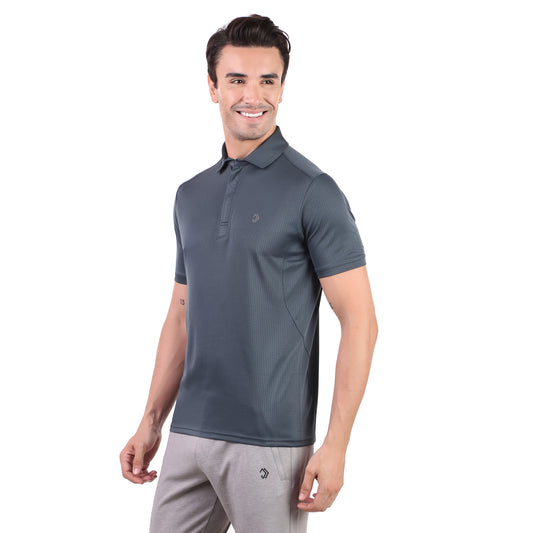 POLO ZIPPER GREY