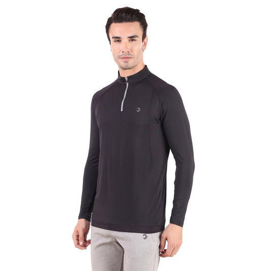 FULL SLEEVES TEE ESSENTIALS BLACK